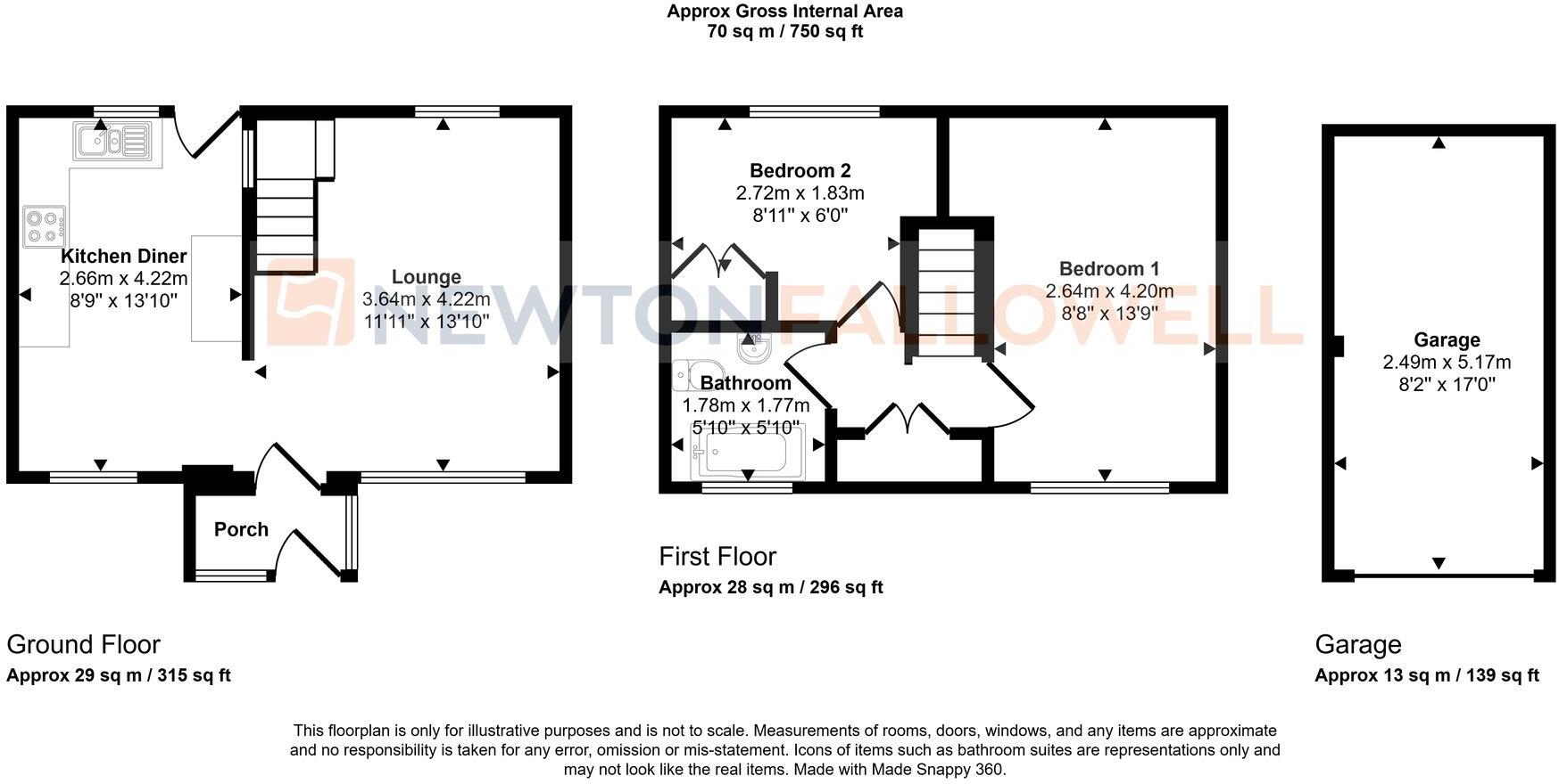Tollgate, Peterborough floorplan