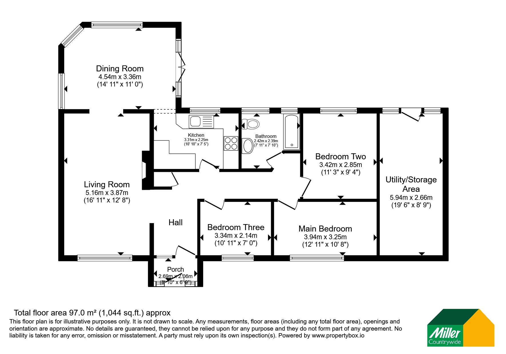 23, Trelispen Park Drive, St. Austell floorplan