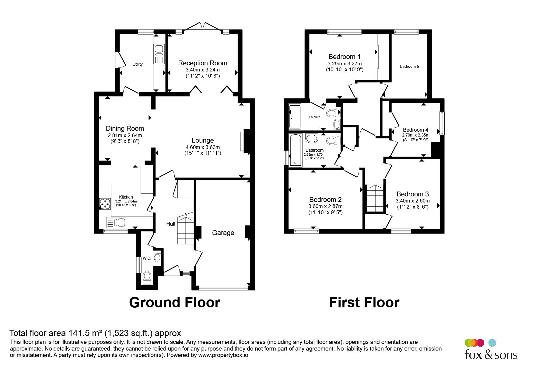 21, Orchard Way, Beaminster floorplan