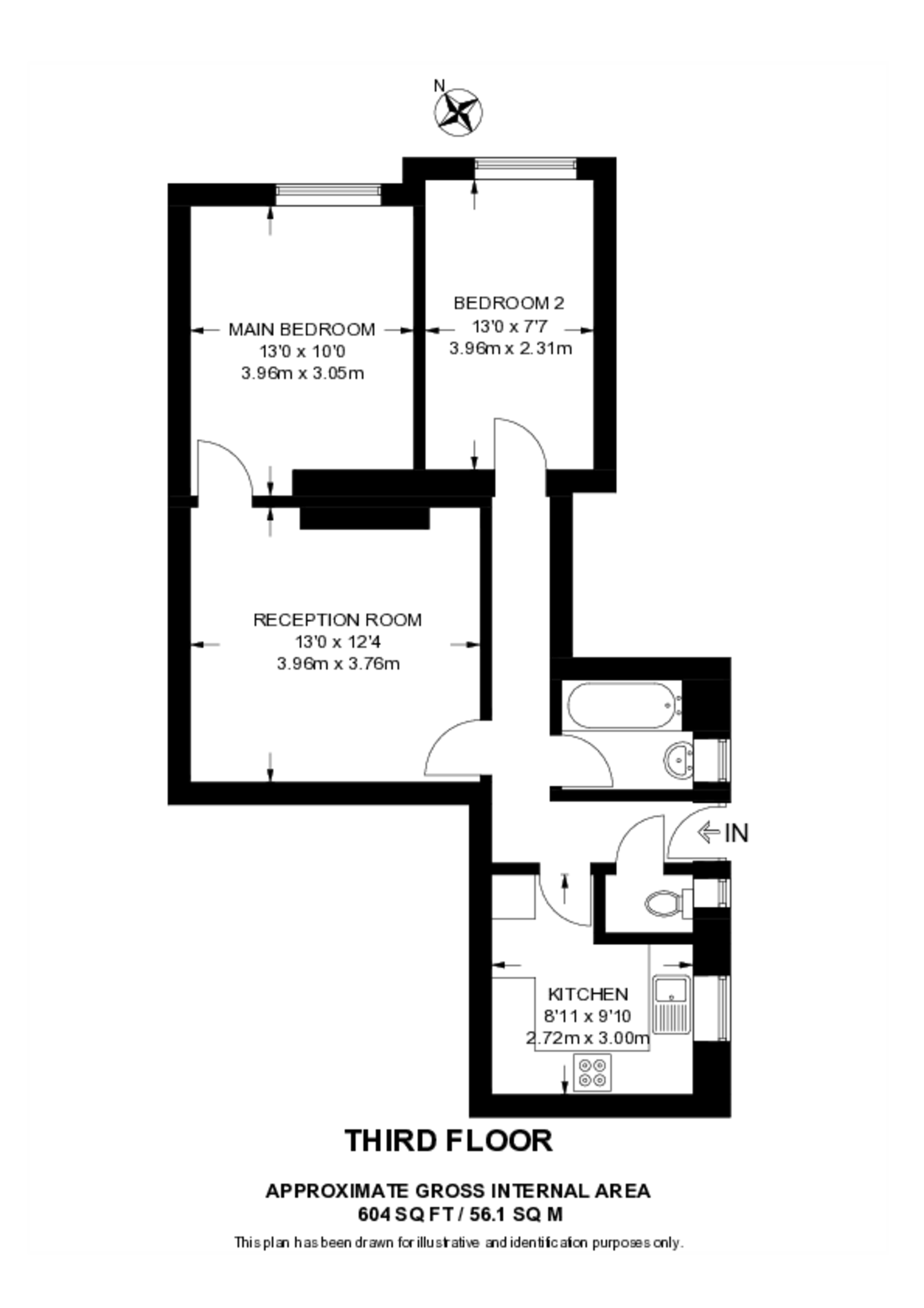 Clayton Street, Oval floorplan