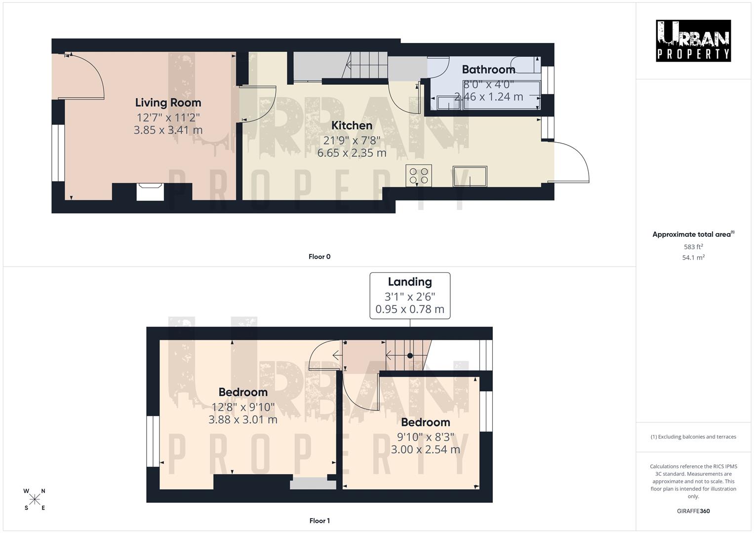 4 Rutland Terrace, College Street, Hull floorplan