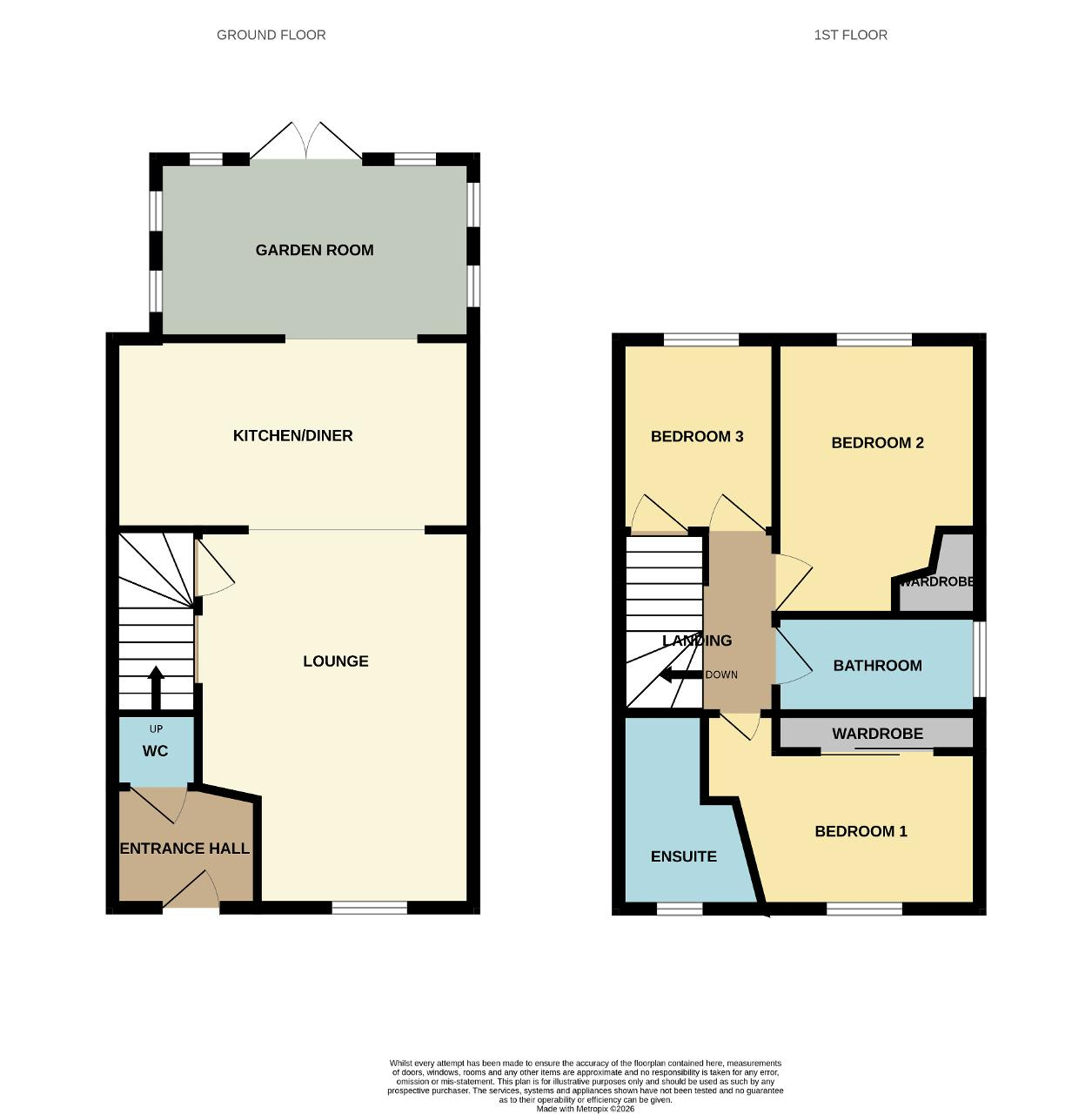 76, Roundel Drive, Leighton Buzzard floorplan