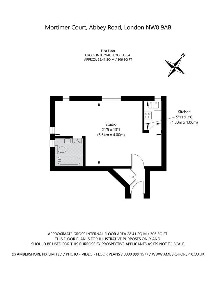 18, Mortimer Court, St John's Wood floorplan