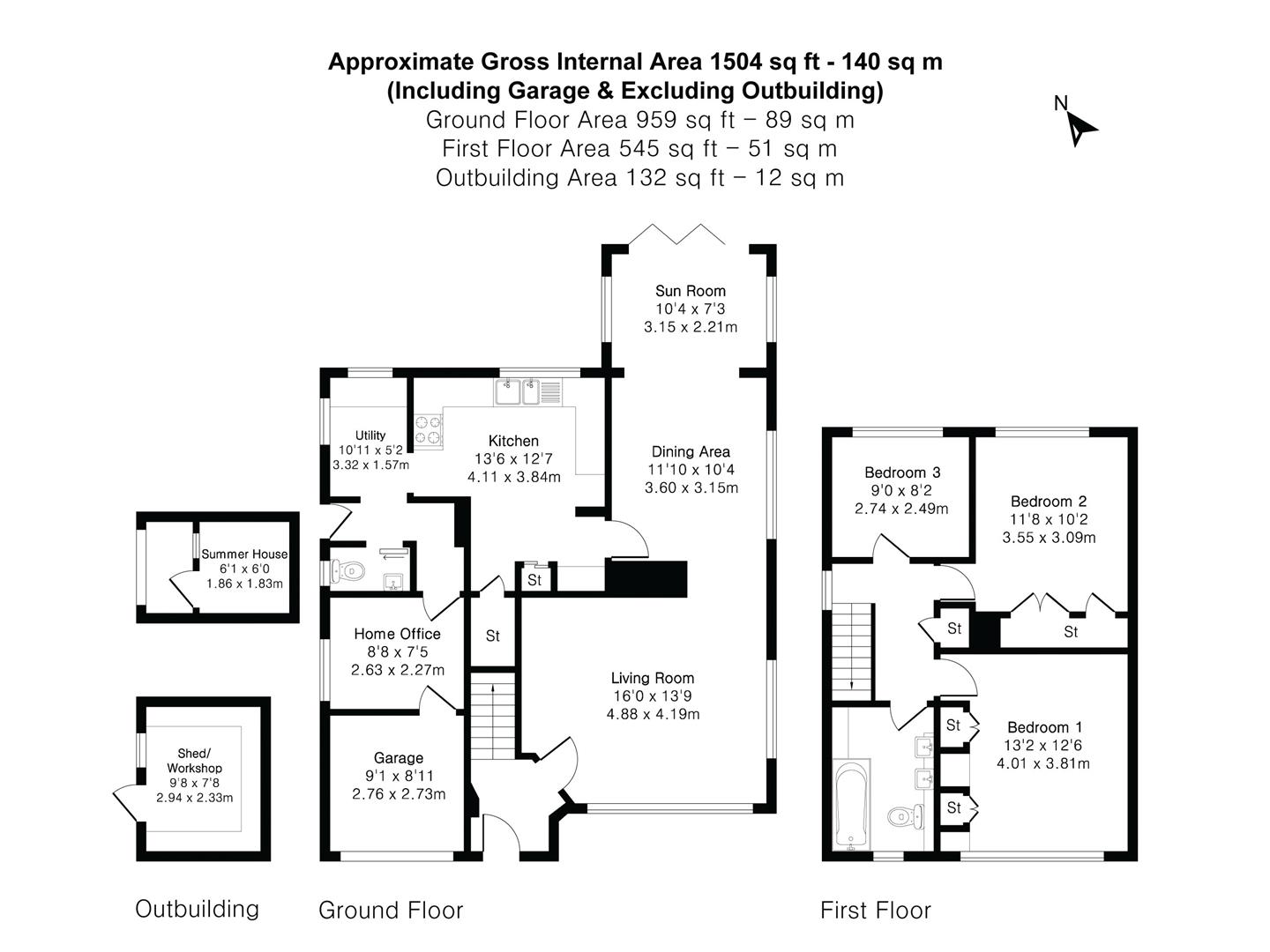 77, High Street, Cambridge floorplan