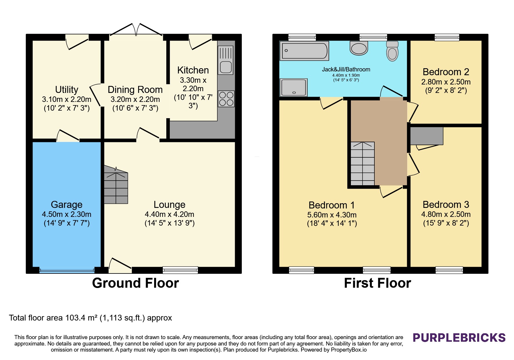 35, Langmere, Spennymoor floorplan