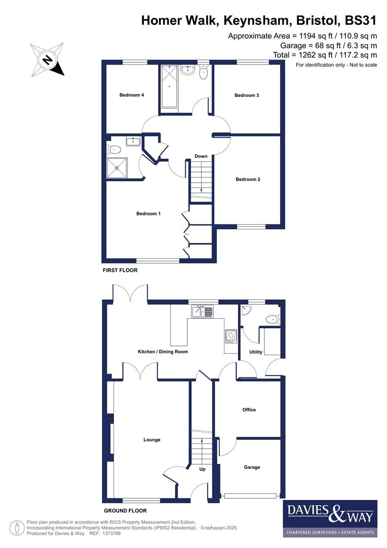 6, Homer Walk, Bristol floorplan