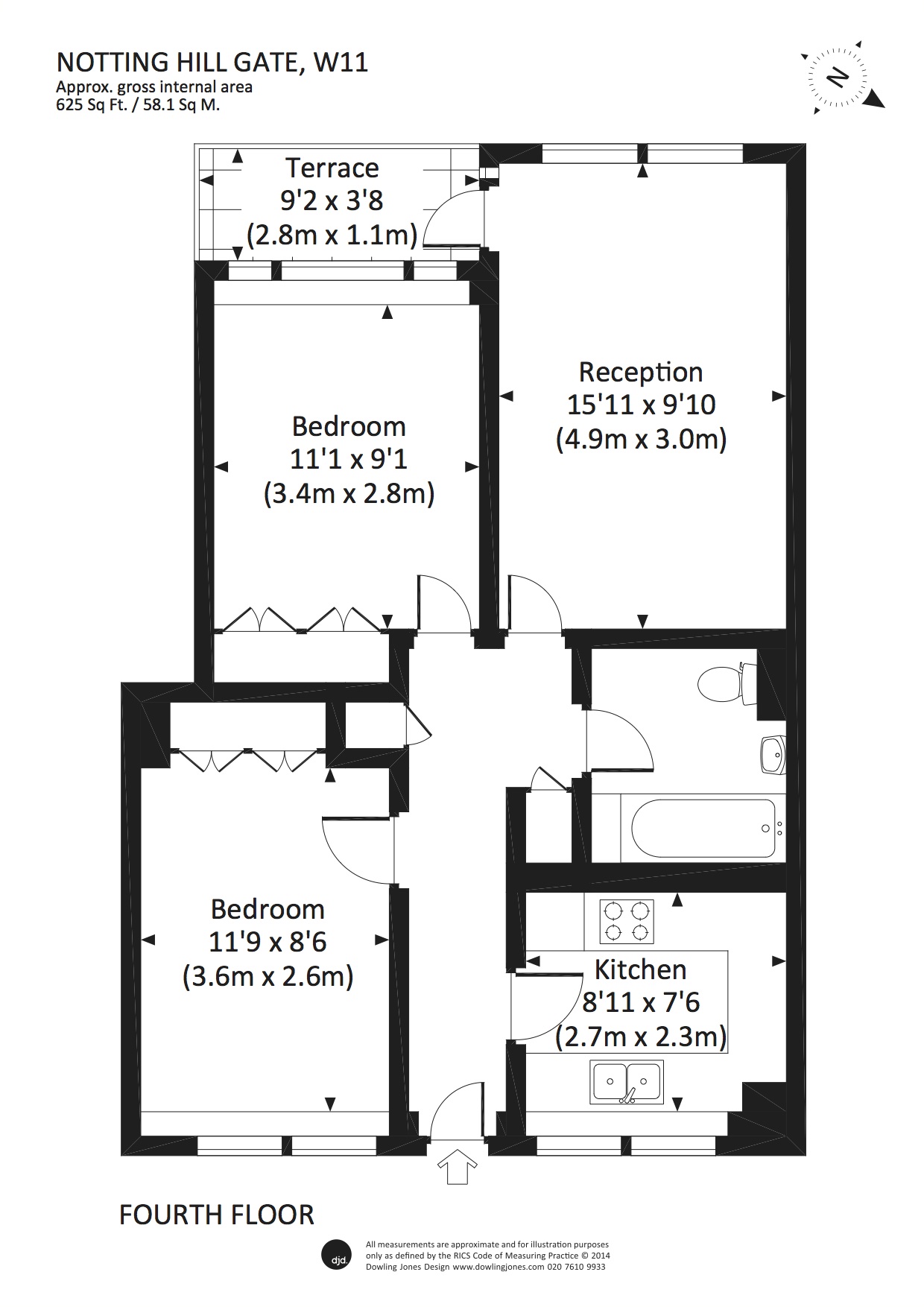 2 Bedrooms Flat to rent in Notting Hill Gate, Notting Hill W11