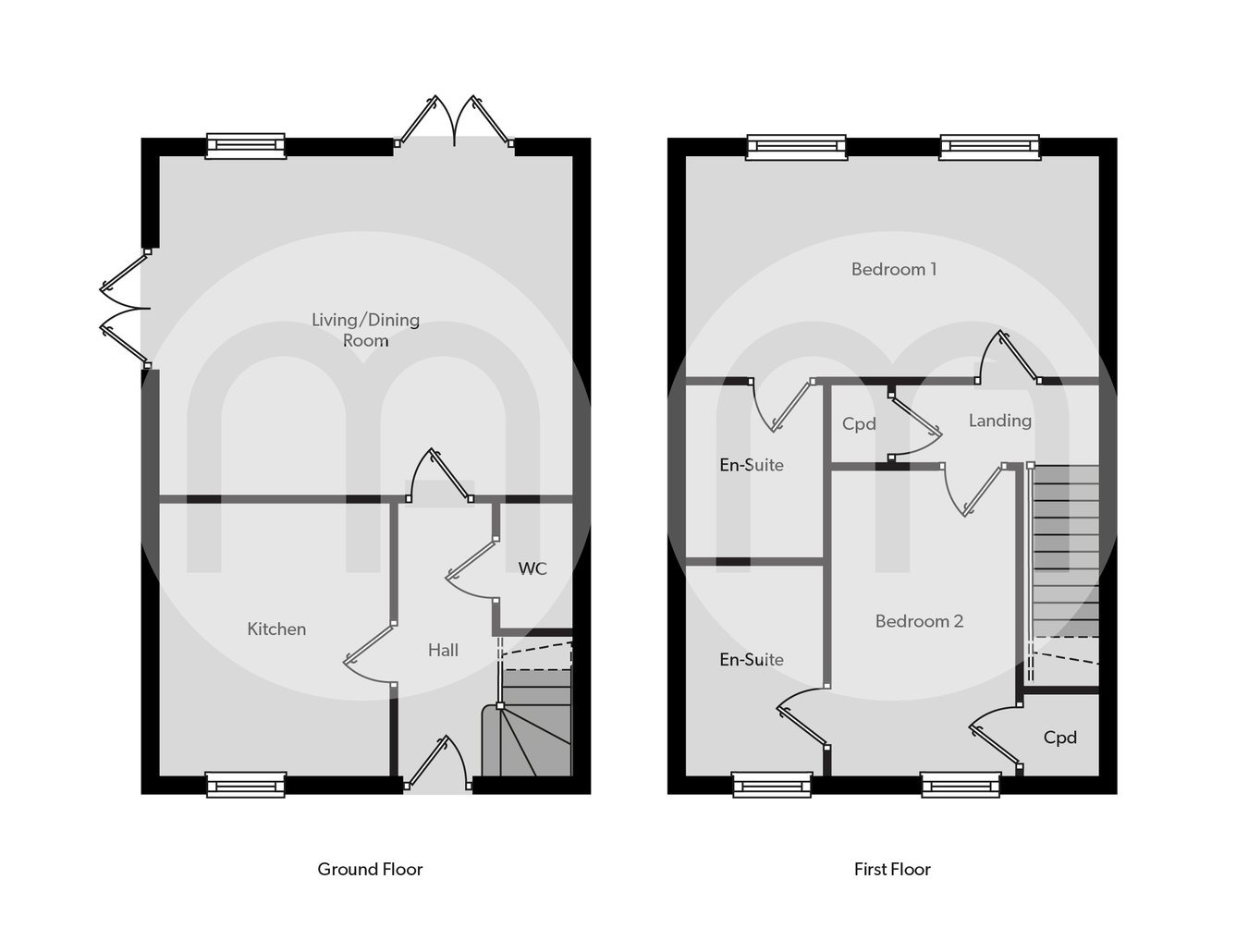 1 St Jude Court, Old St Michaels Drive, Braintree floorplan