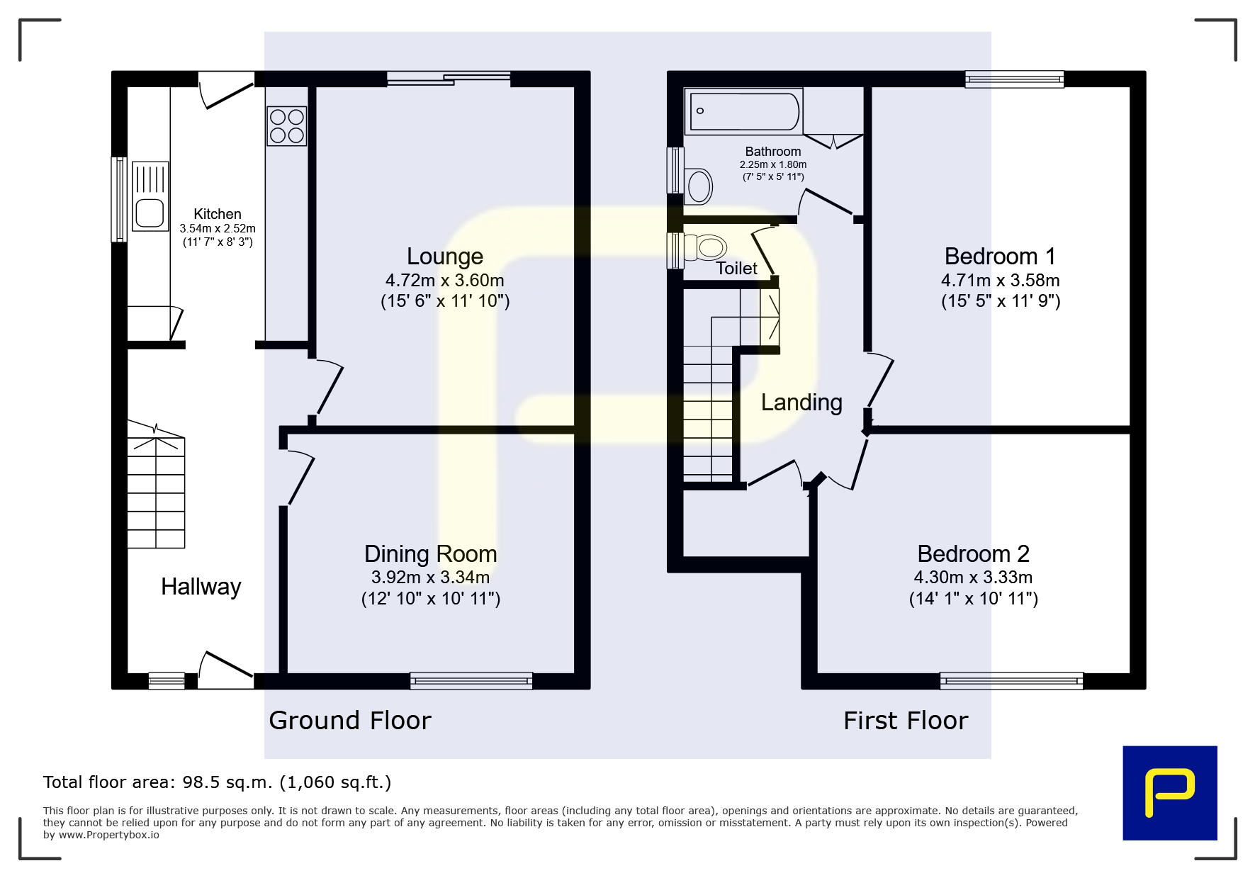 17, The Crescent, Jarrow floorplan