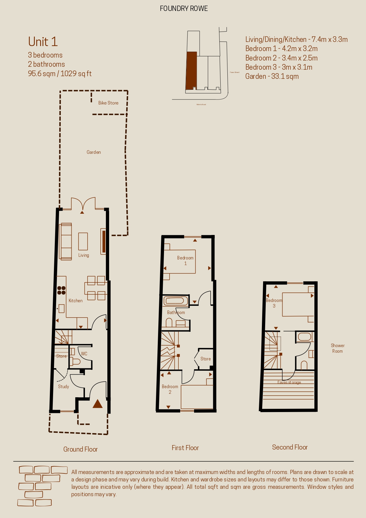 Morris, Fawe Street, London floorplan