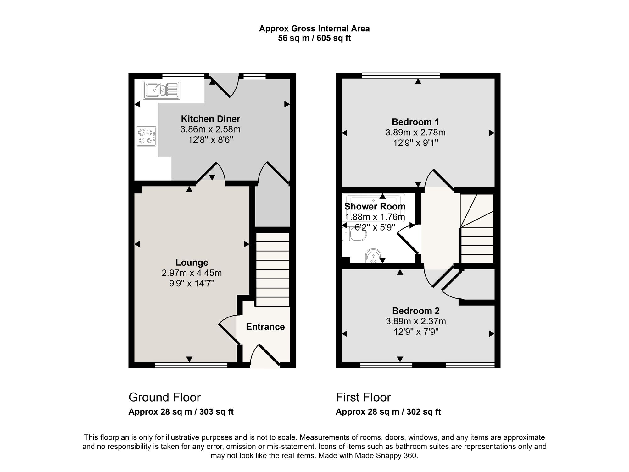 47 Pasturegreen Way, Manchester floorplan