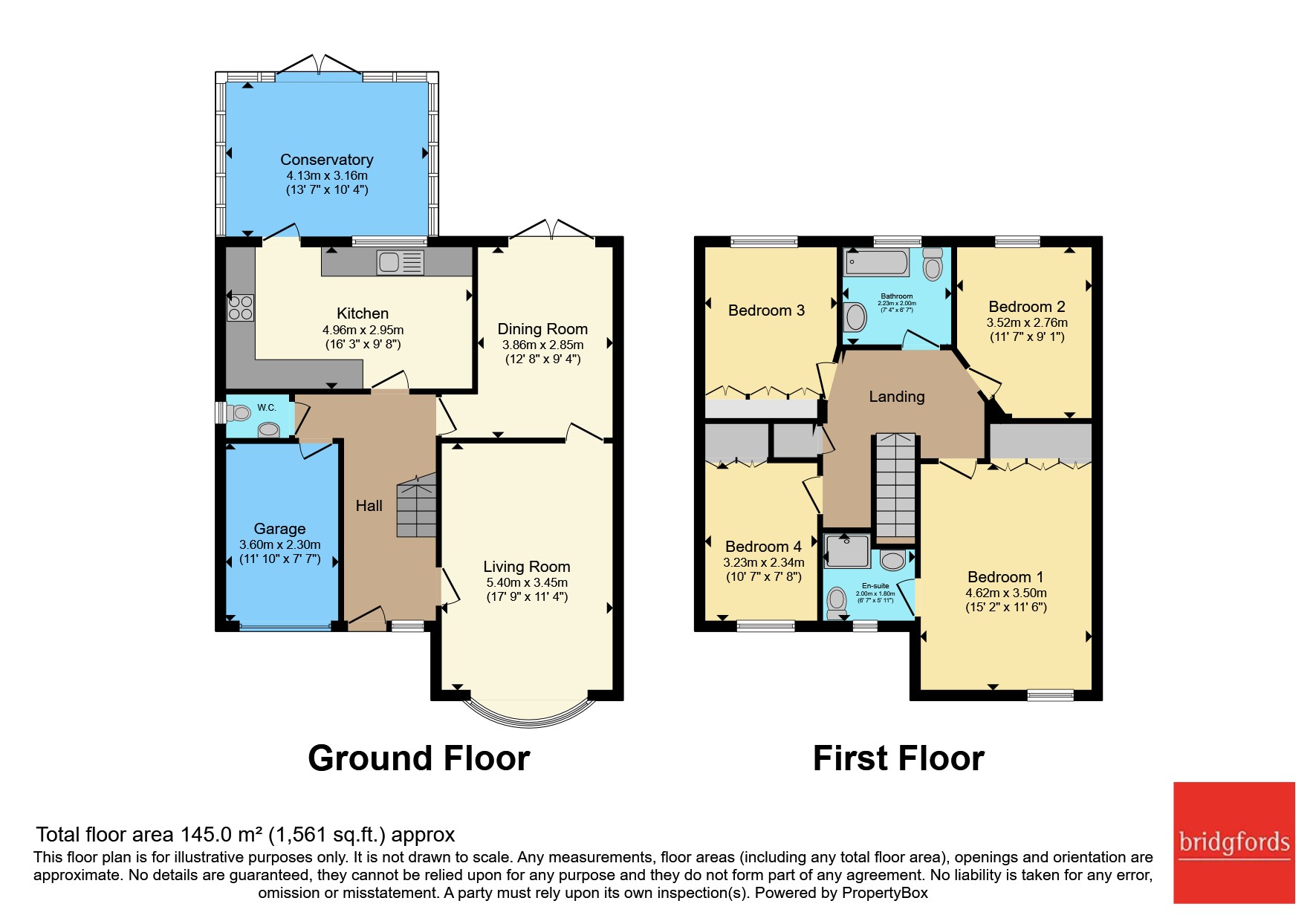 6, Brathay Close, Cheshire floorplan