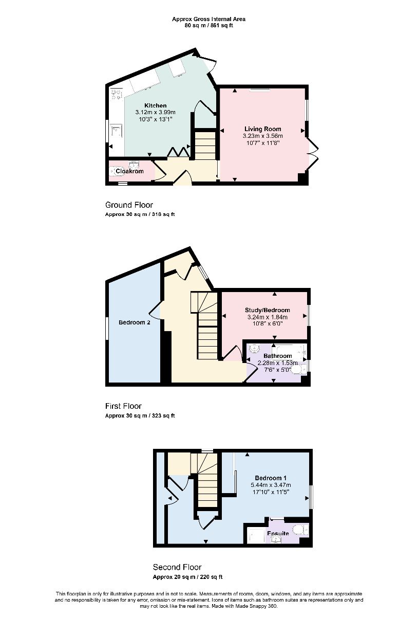 6 Tannery Lane, Sandwich floorplan