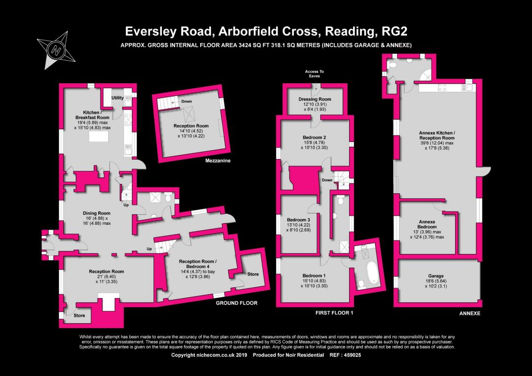 5 Bedrooms  for sale in Eversley Road, Arborfield Cross RG2