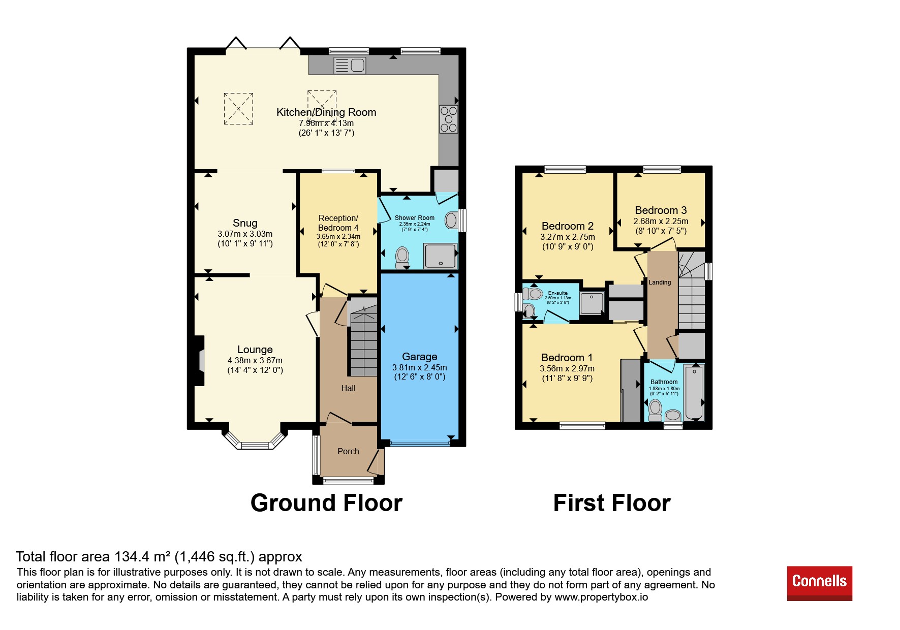8, Trafalgar Way, Leicester floorplan