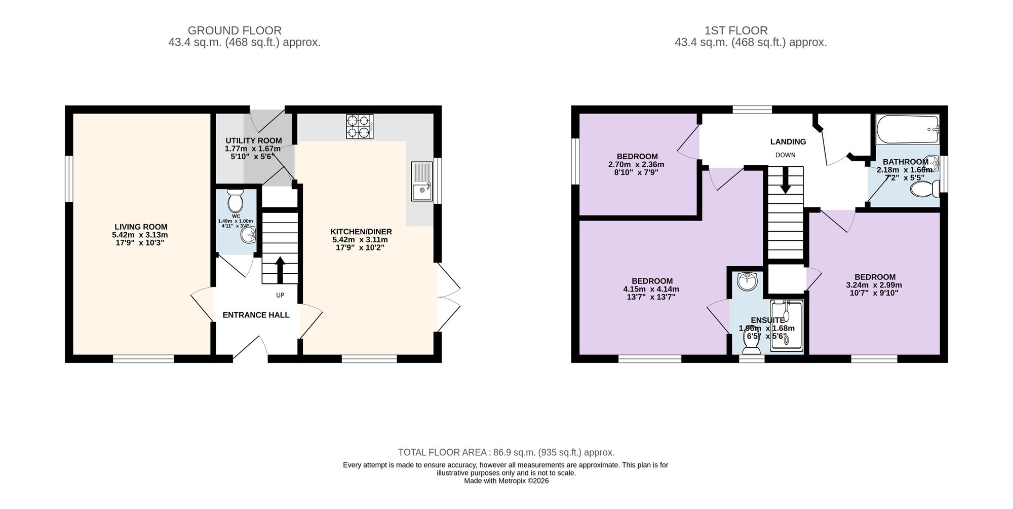 97 Bainbridge Road, Preston floorplan