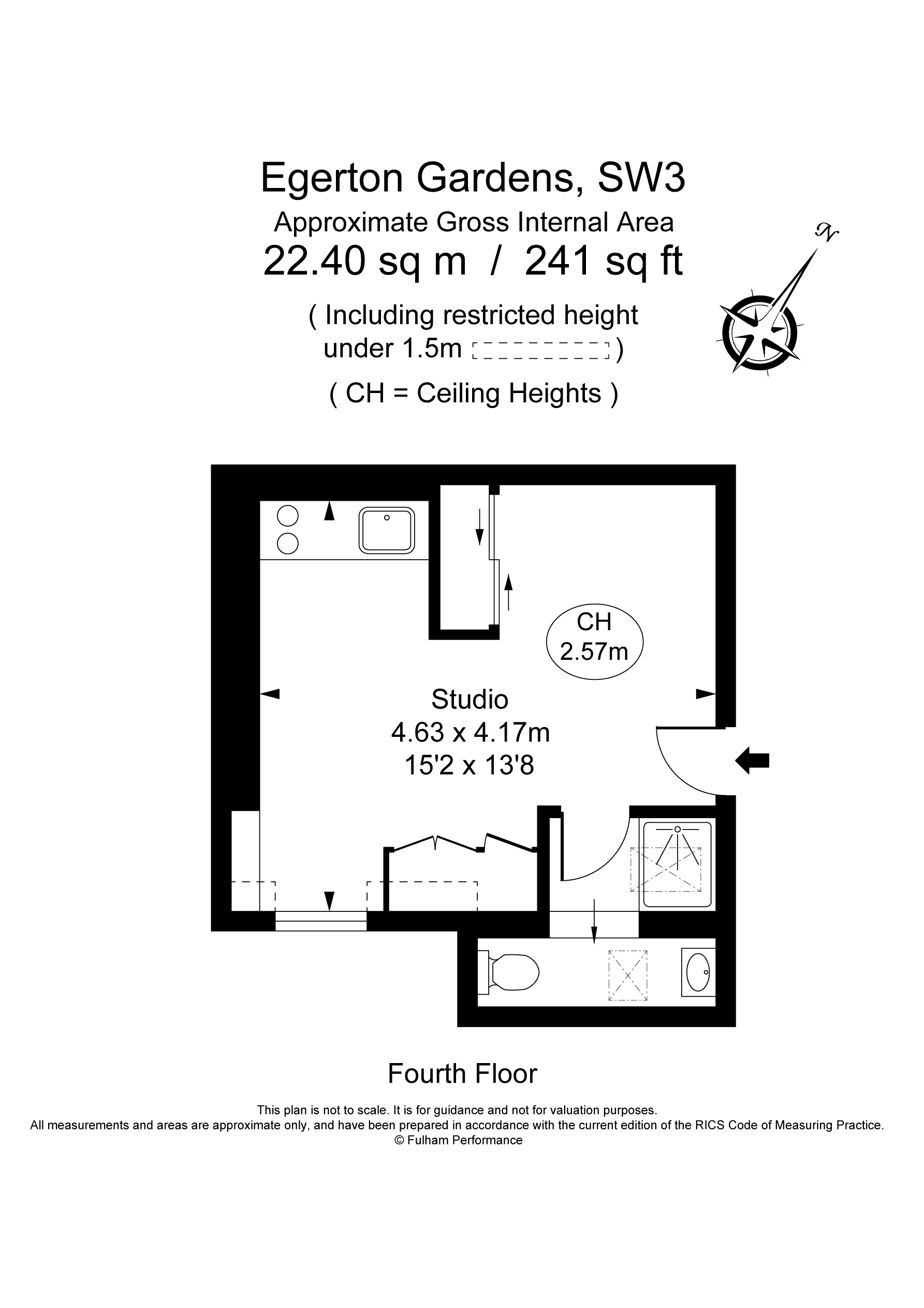 Flat 7, 69, Egerton Gardens, London floorplan
