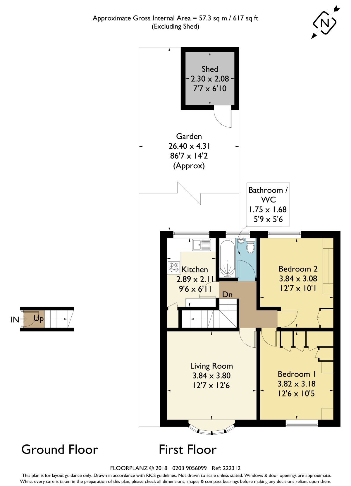 2 Bedrooms Flat for sale in Eastern Avenue, Newbury Park IG2