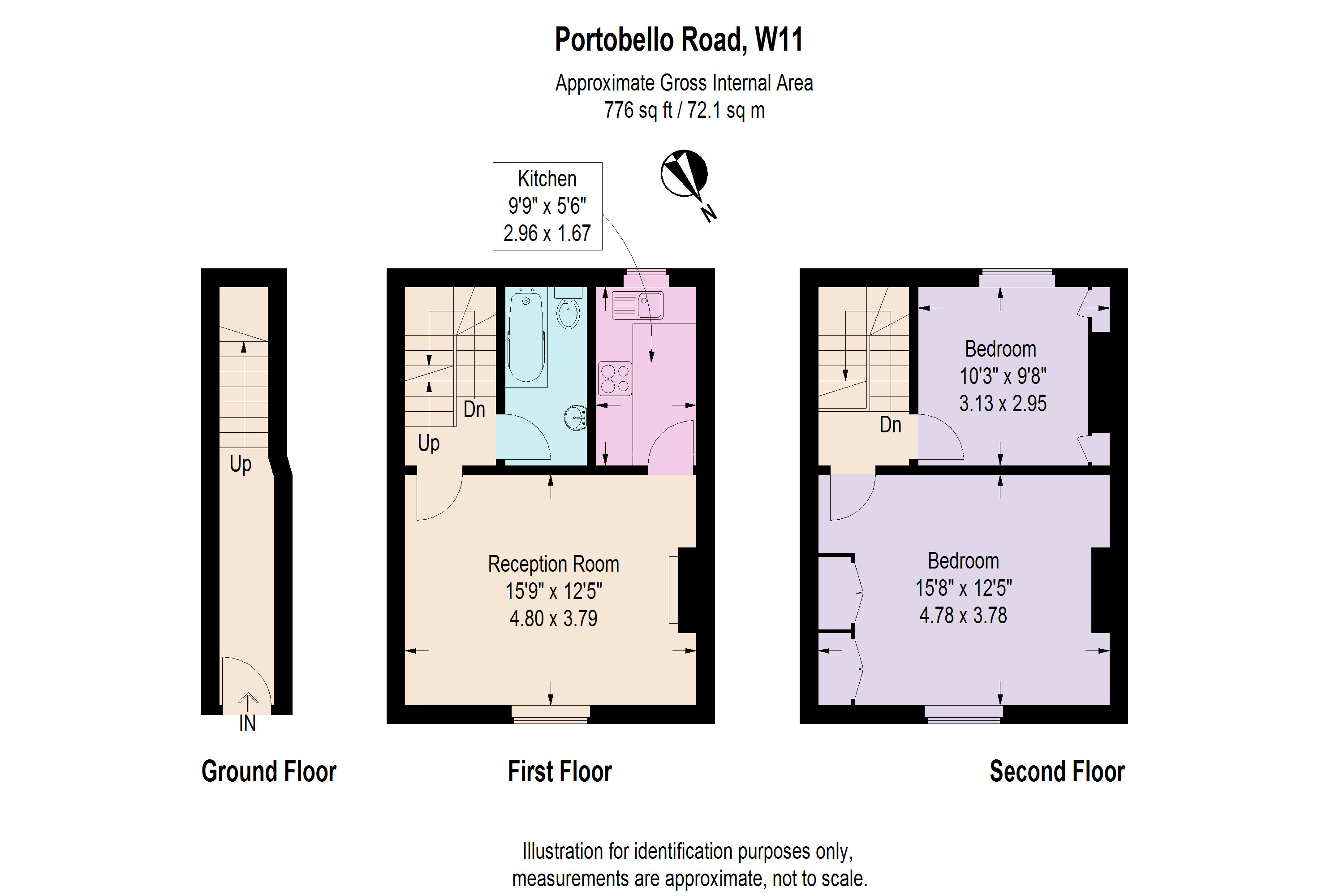 Portobello Road, Notting Hill floorplan
