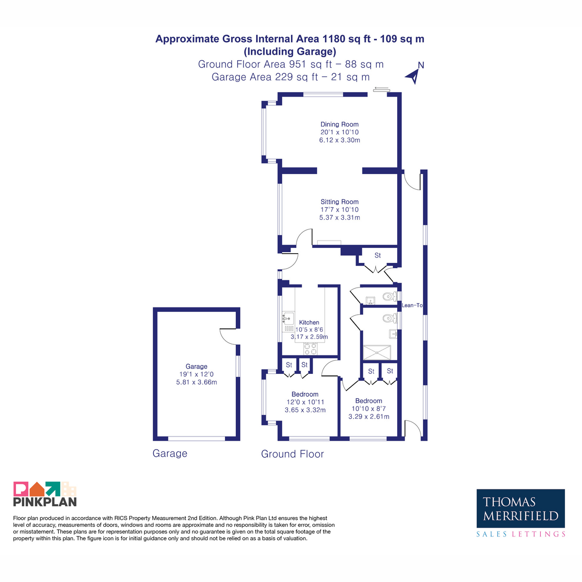 2a, Galley Field, Abingdon floorplan