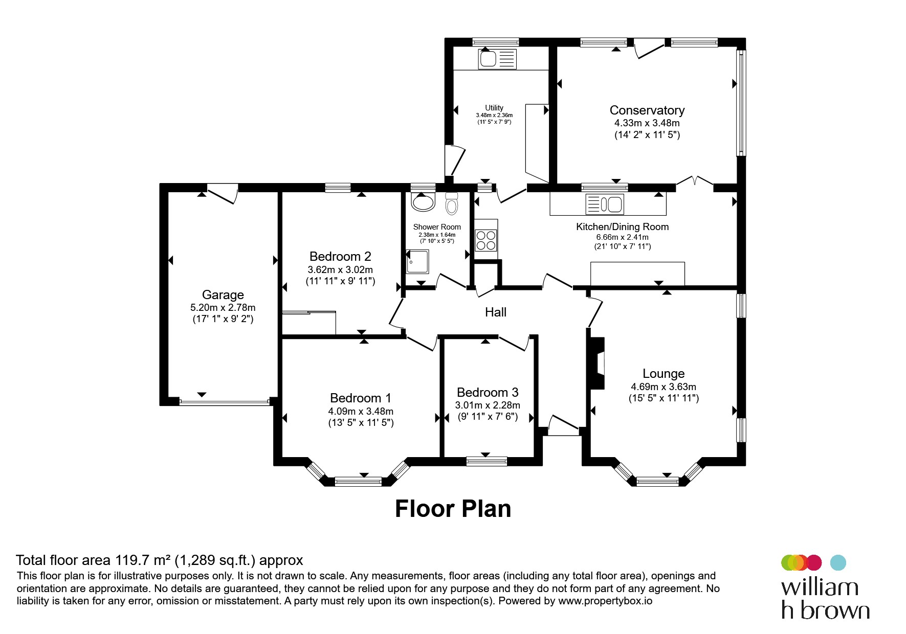 12, The Chase, Wisbech floorplan