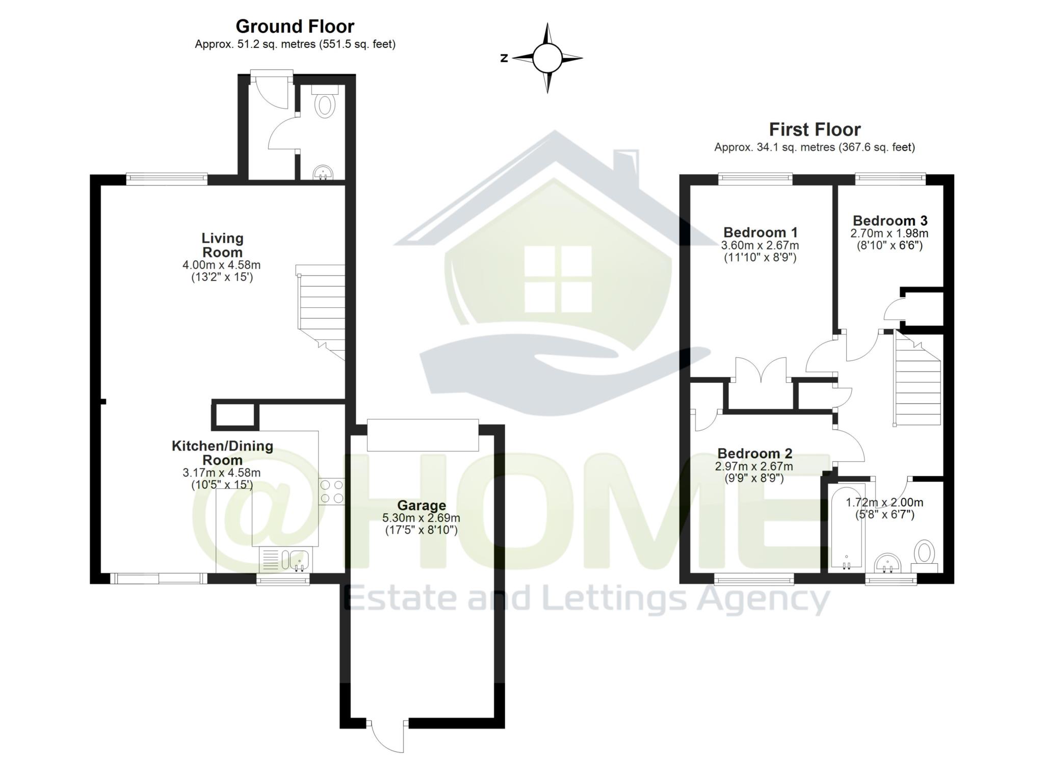 3 Bedrooms Semi-detached house for sale in Bamborough Close, Southwater, Horsham RH13