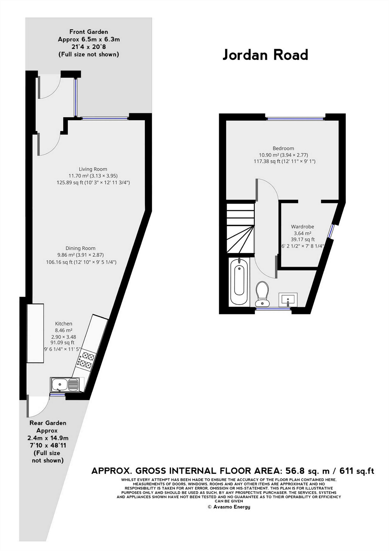 1 Bedrooms End terrace house for sale in Jordan Road, Perivale, Greenford, Greater London UB6