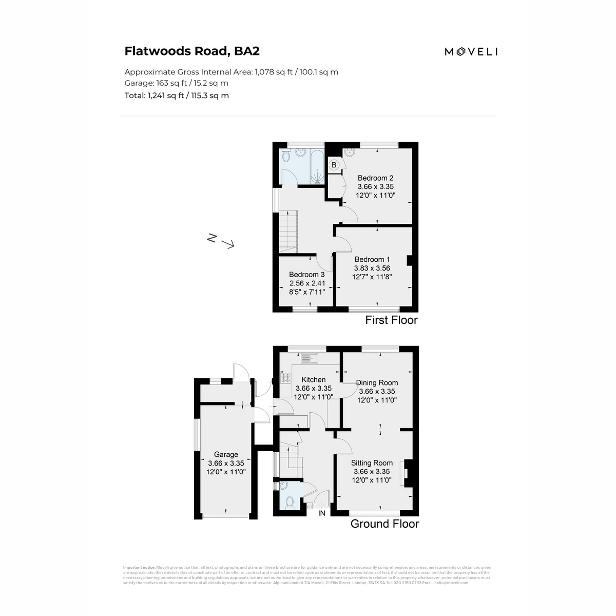 Flatwoods Road, Bath floorplan
