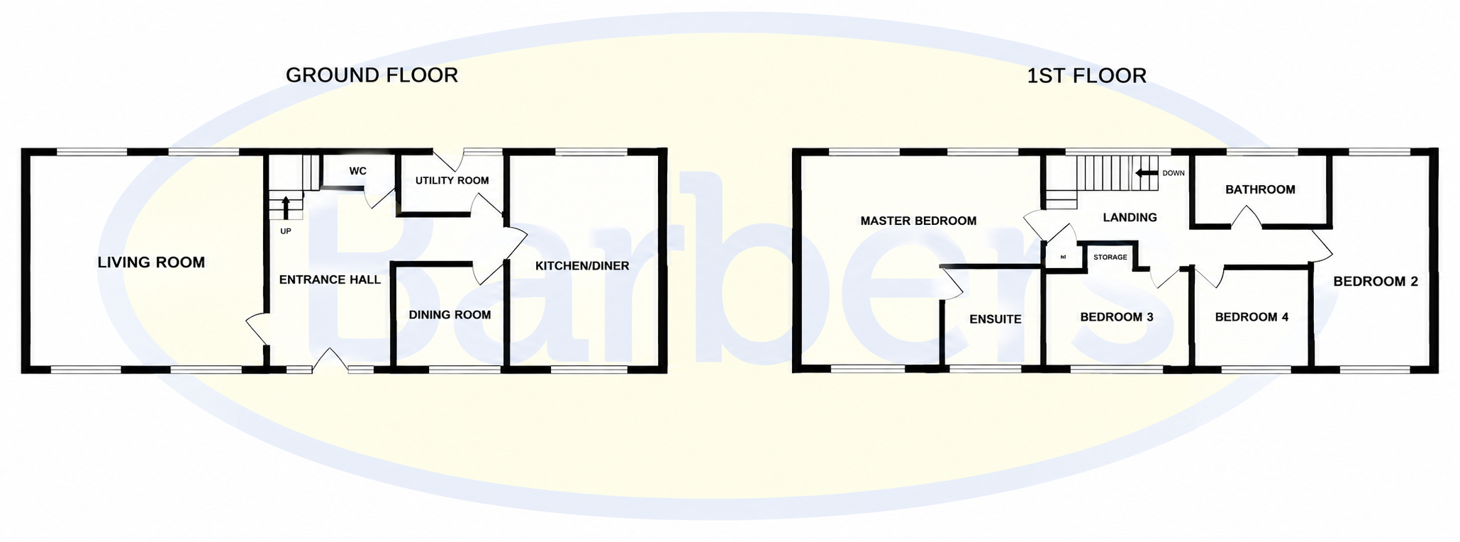 Drake House, Marbury Hall Farm, Whitchurch floorplan