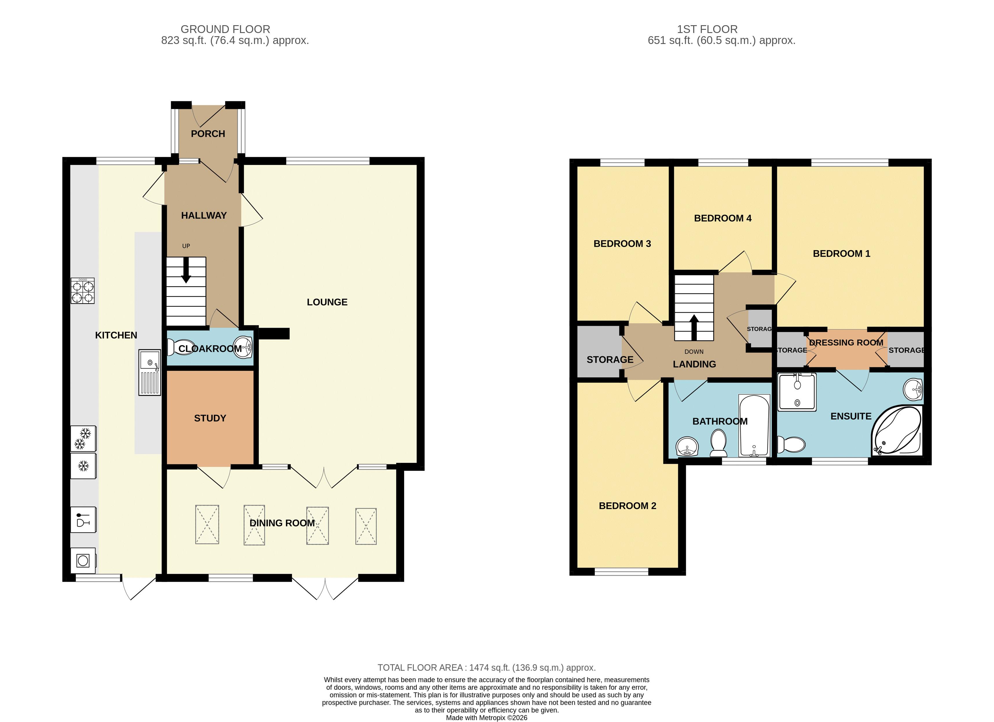 2, Wilberforce Road, Maidstone floorplan