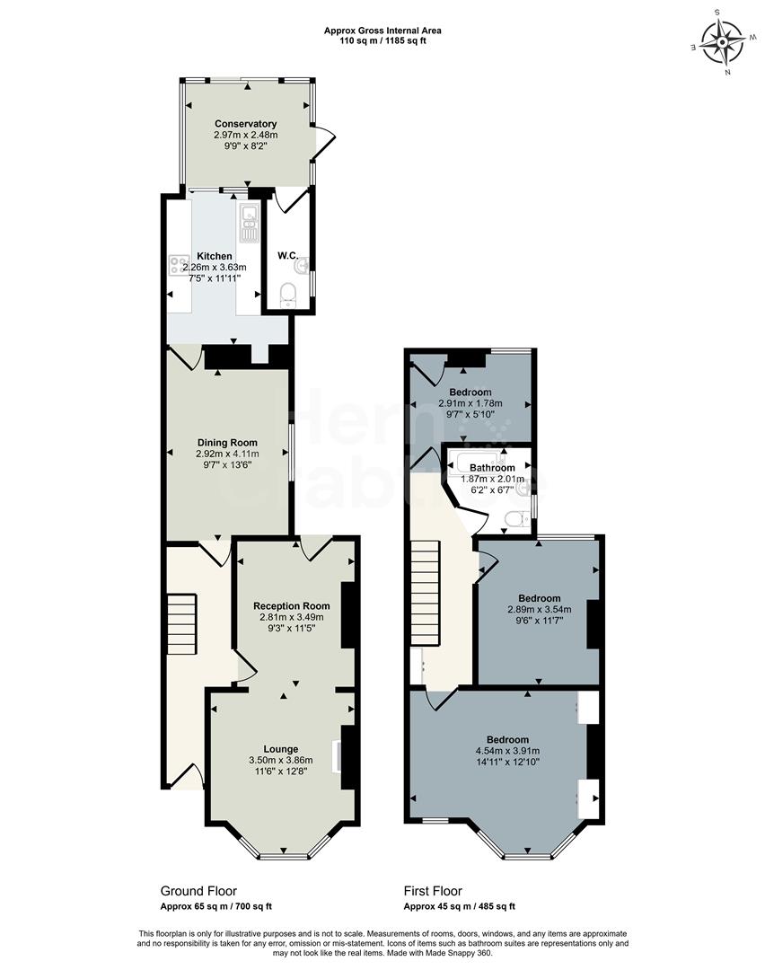 Manor Street, Cardiff floorplan