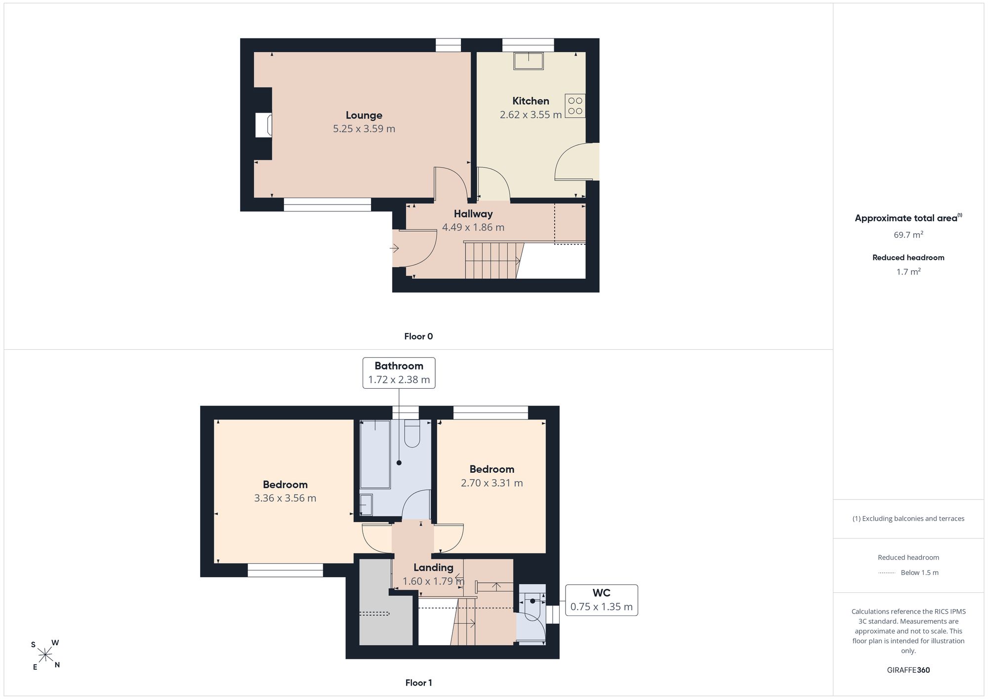 1 Hamsterley Crescent, Gateshead floorplan