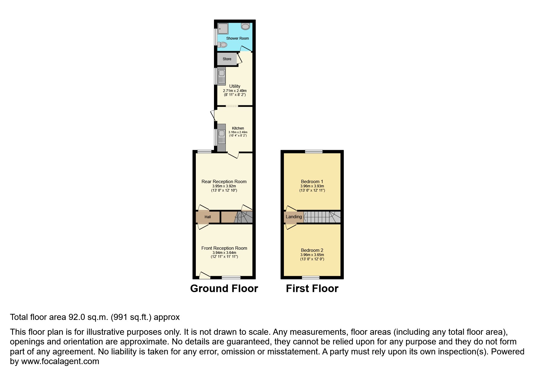 13, Junction Street, Dudley floorplan