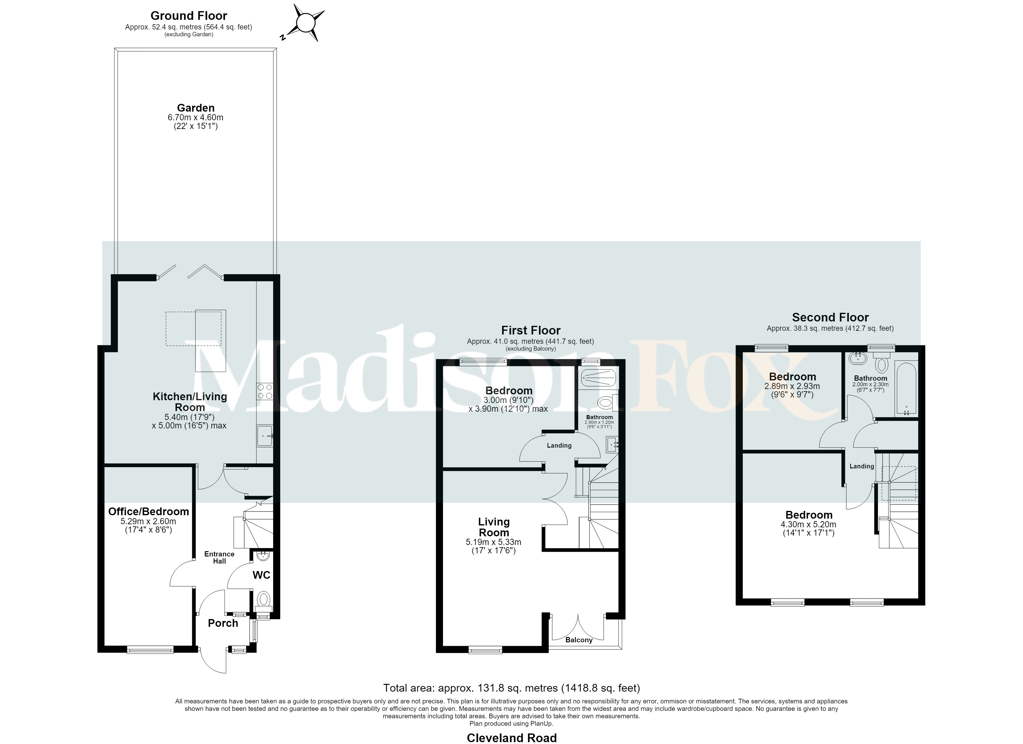 29, Cleveland Road, South Woodford floorplan