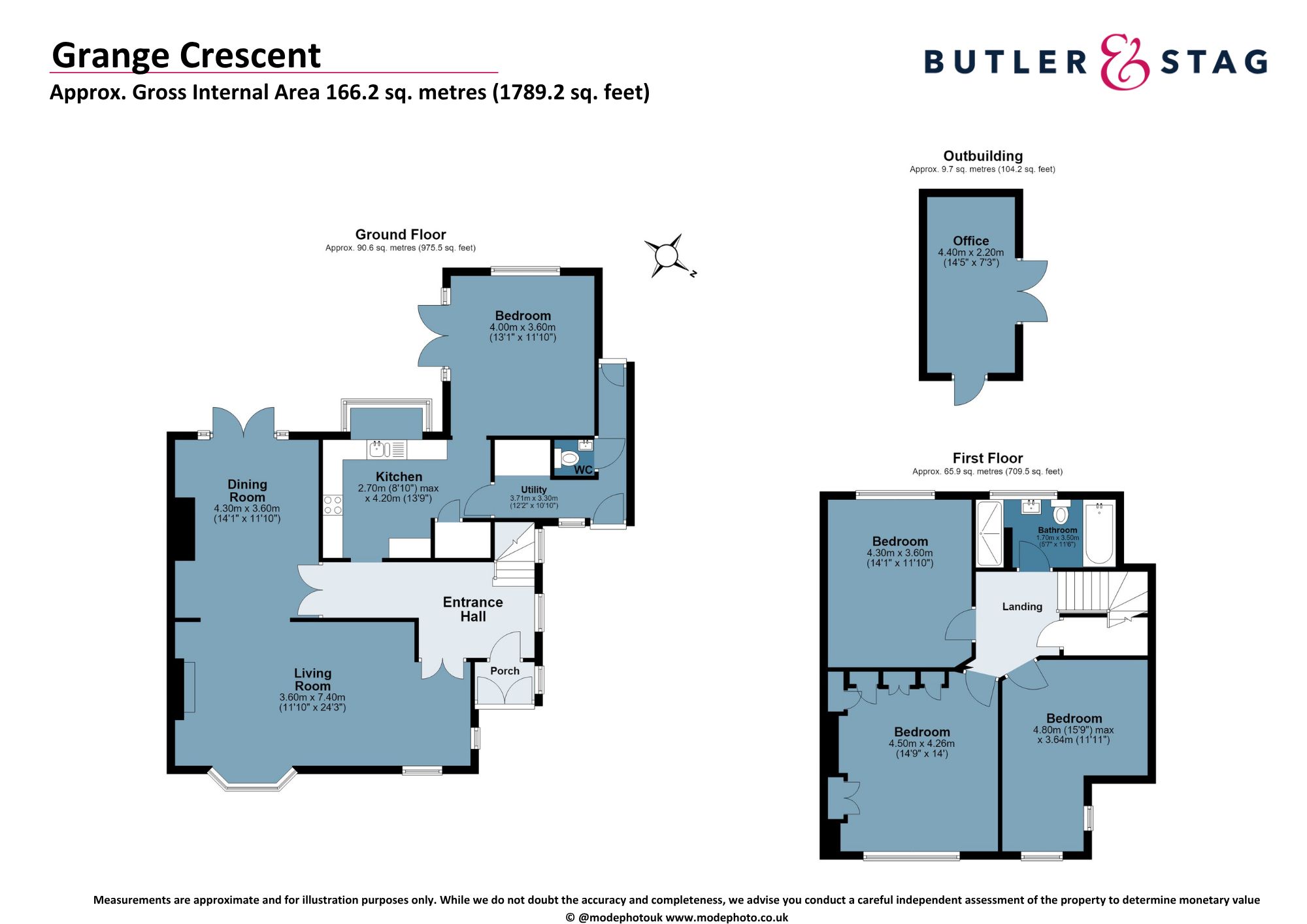 47 Grange Crescent, Chigwell floorplan