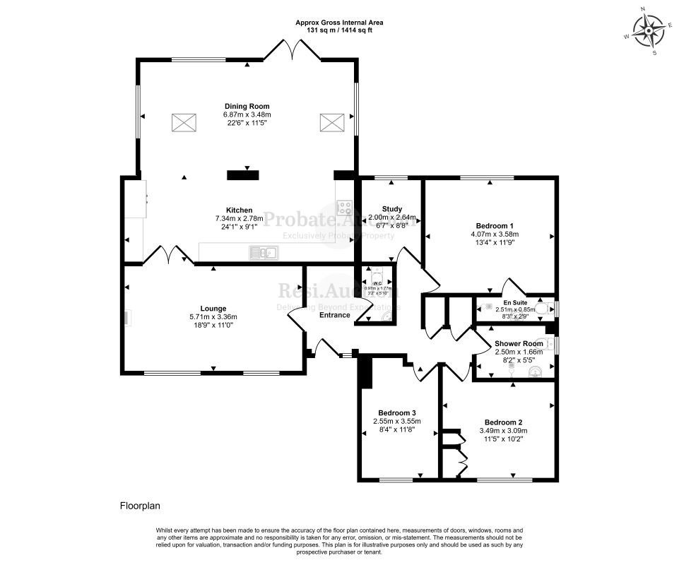 Holmbury Avenue, Crowthorne floorplan