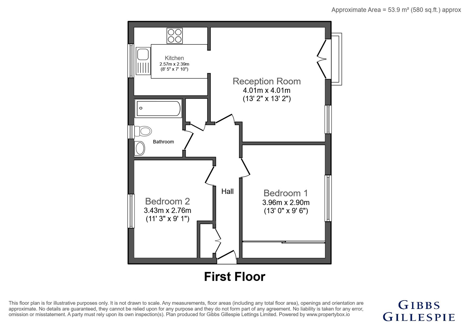 21, Mary Way, Hertfordshire floorplan