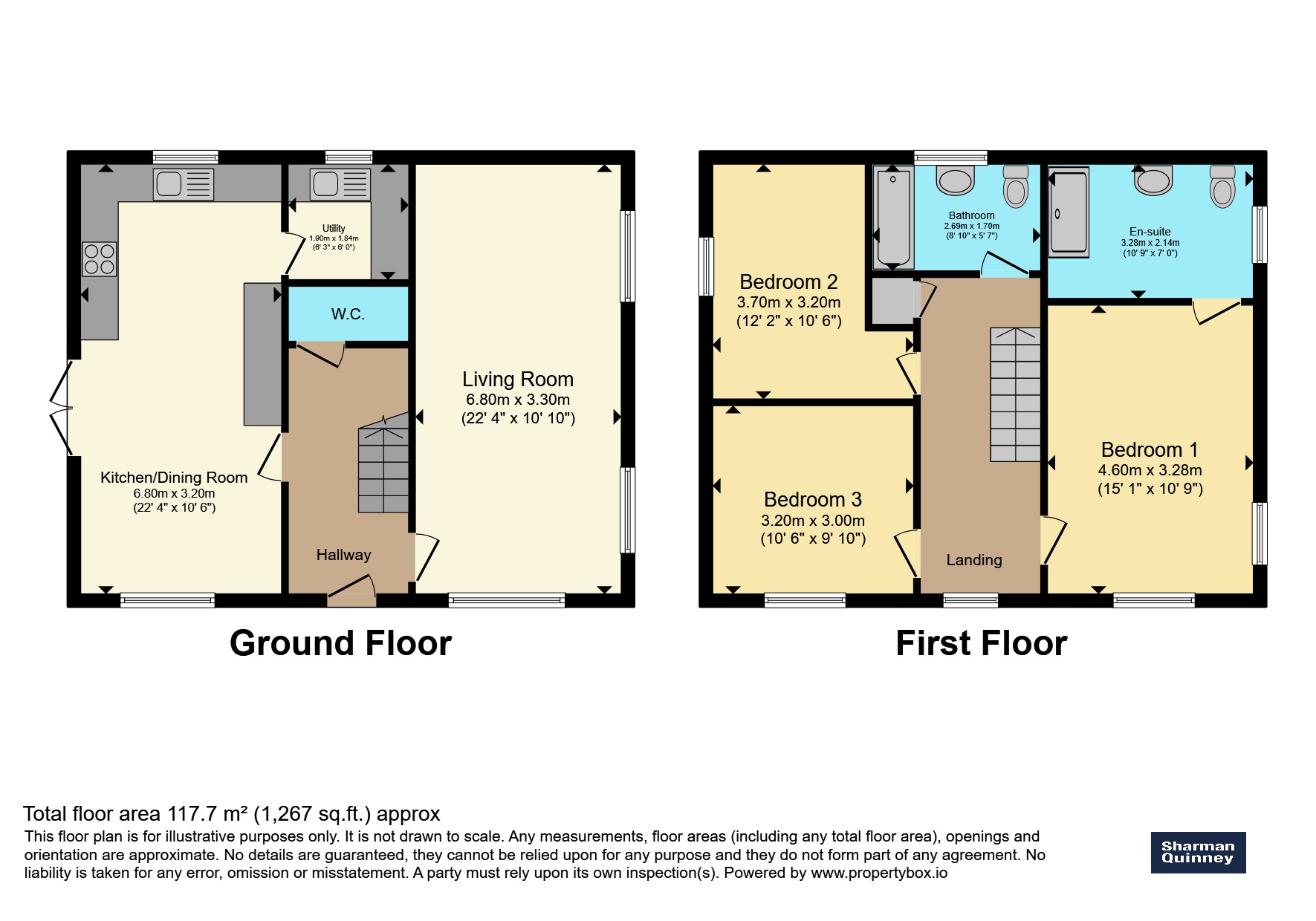 1, Lavender Close, March floorplan