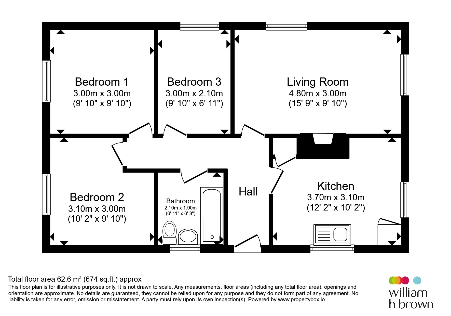 Salamanca, Southrepps Road, North Walsham floorplan