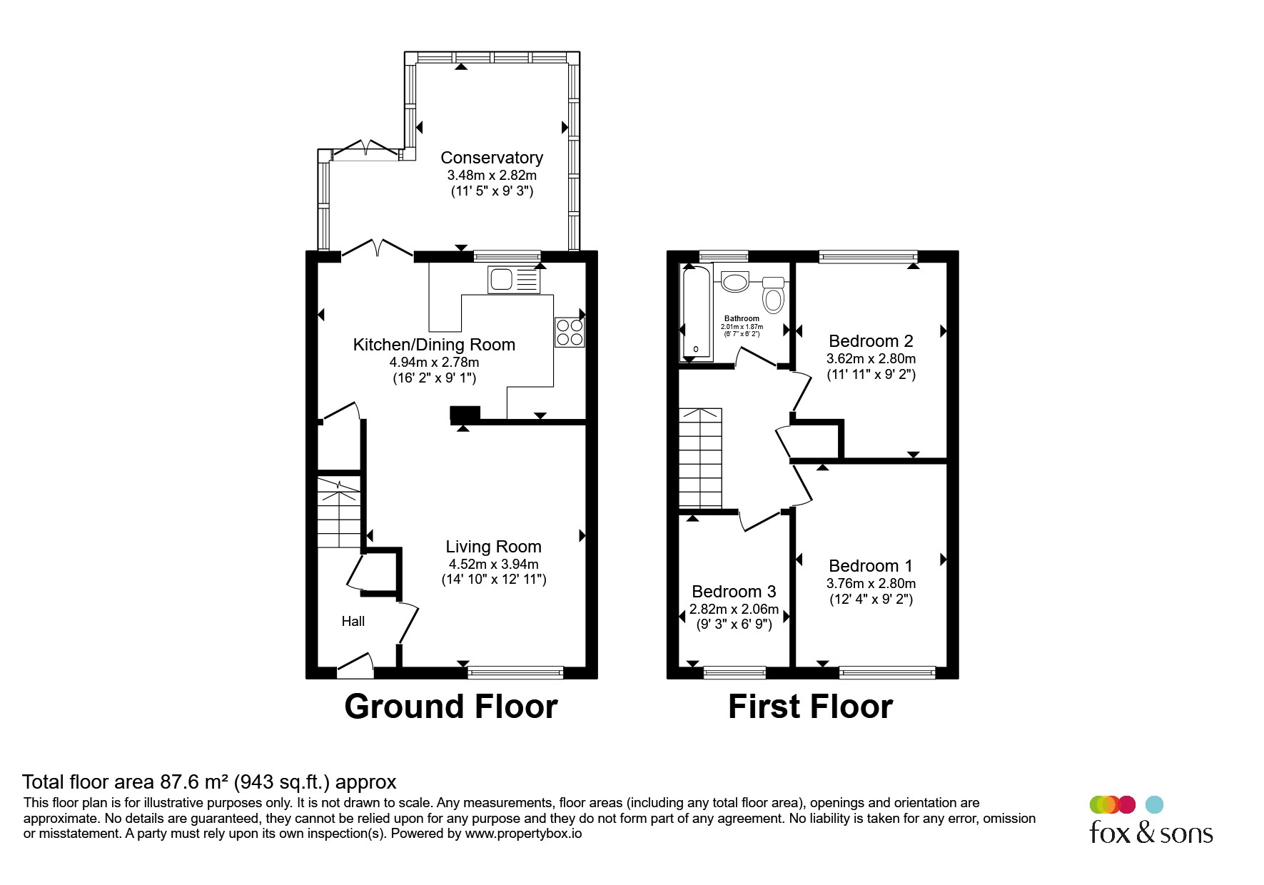 86, Tickleford Drive, Southampton floorplan
