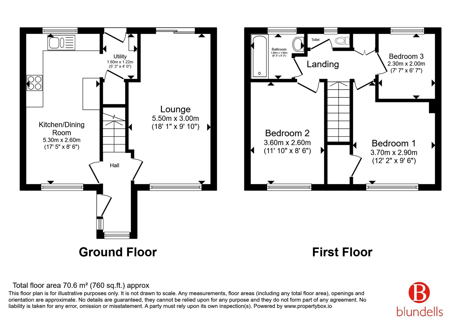 26, Hipley Close, Derbyshire floorplan