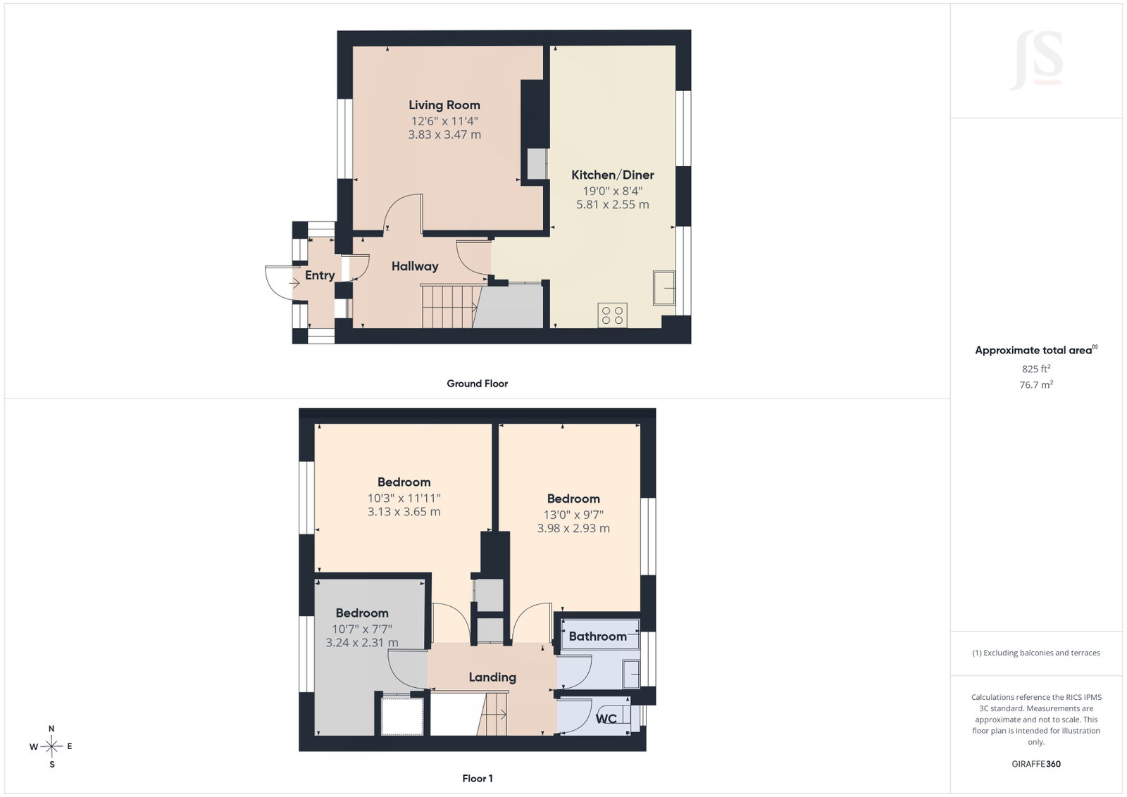 36, Ringmer Road, Worthing floorplan
