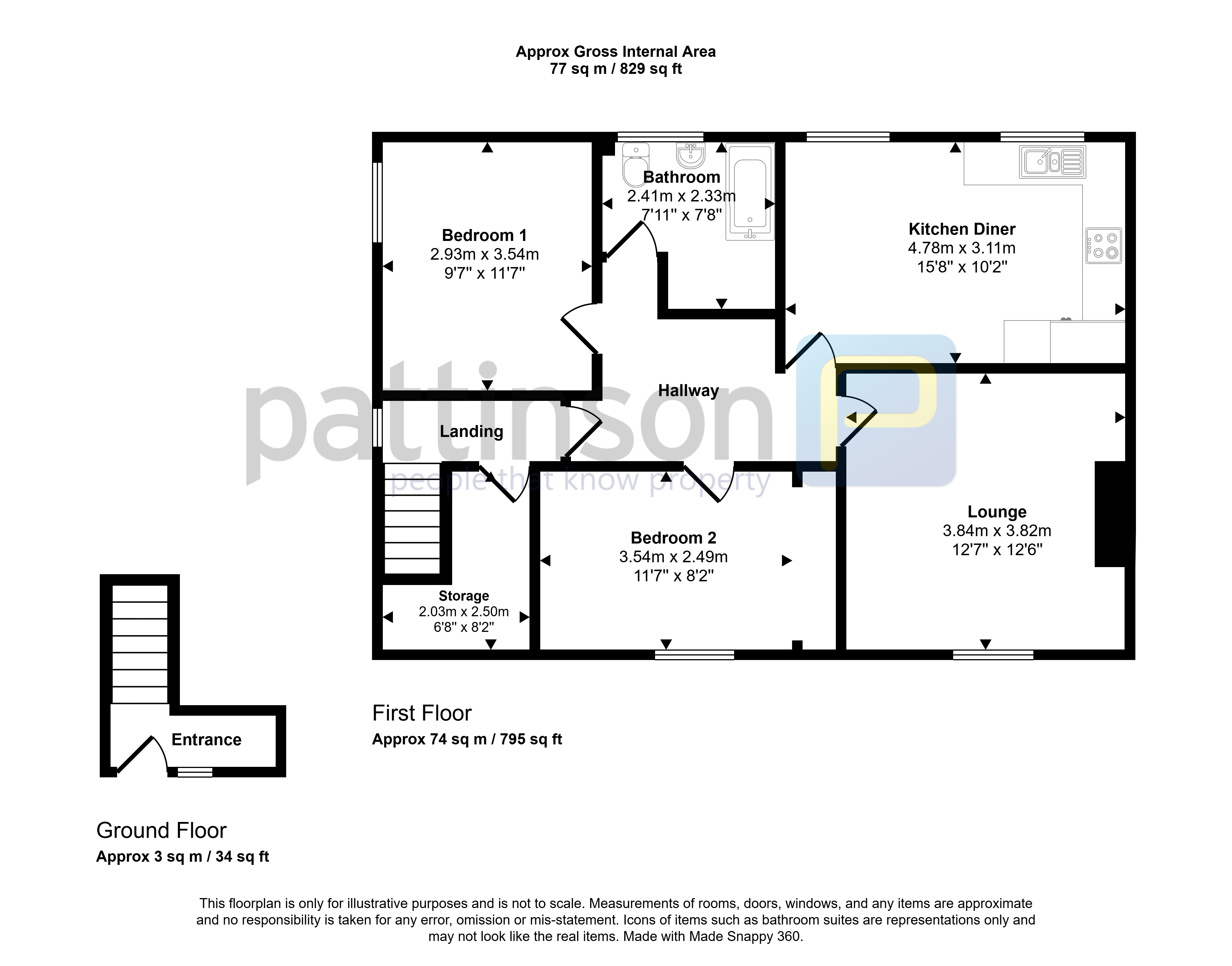 5, Ford Park, Choppington floorplan