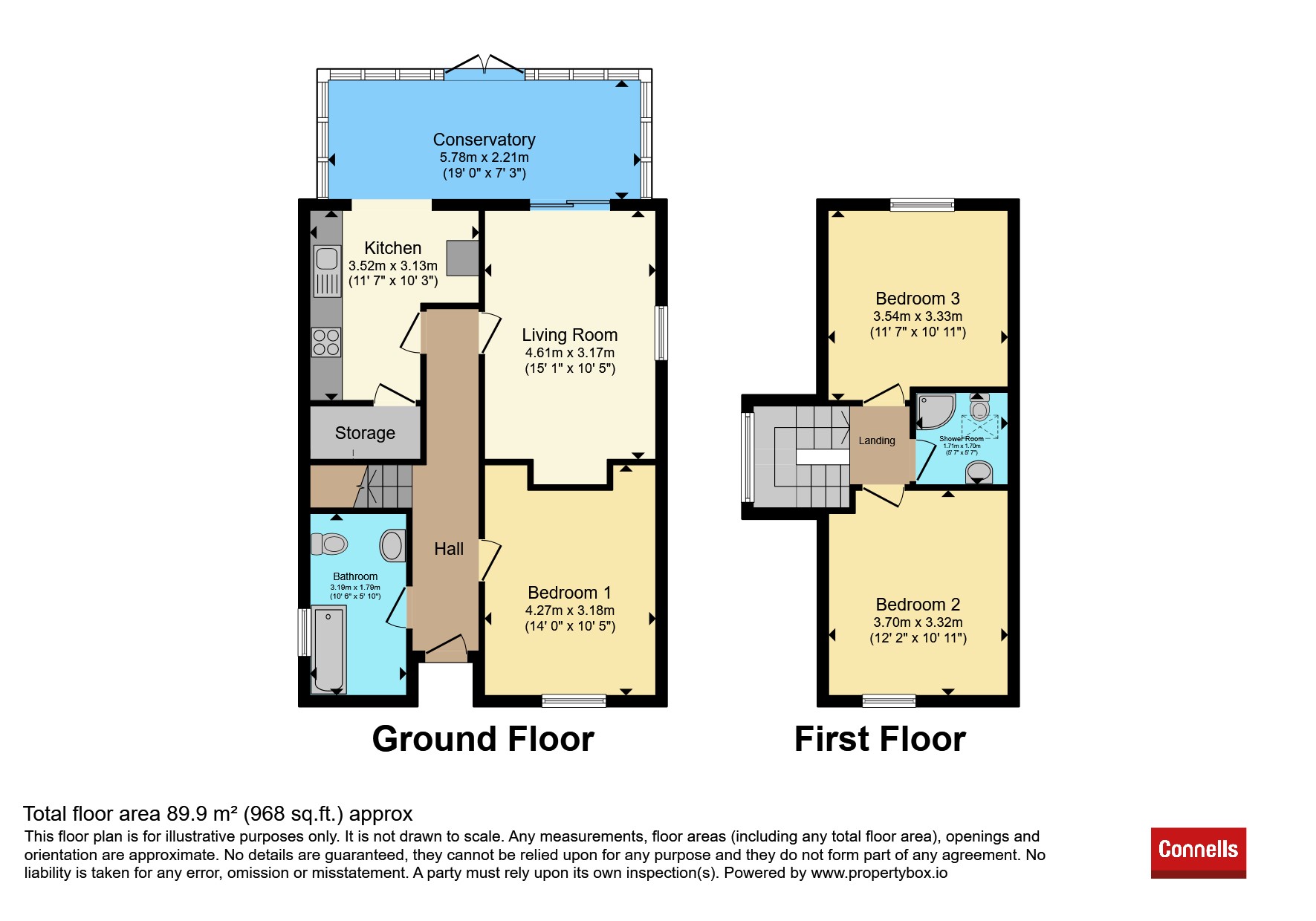 41, Westfield Road, Bournemouth floorplan