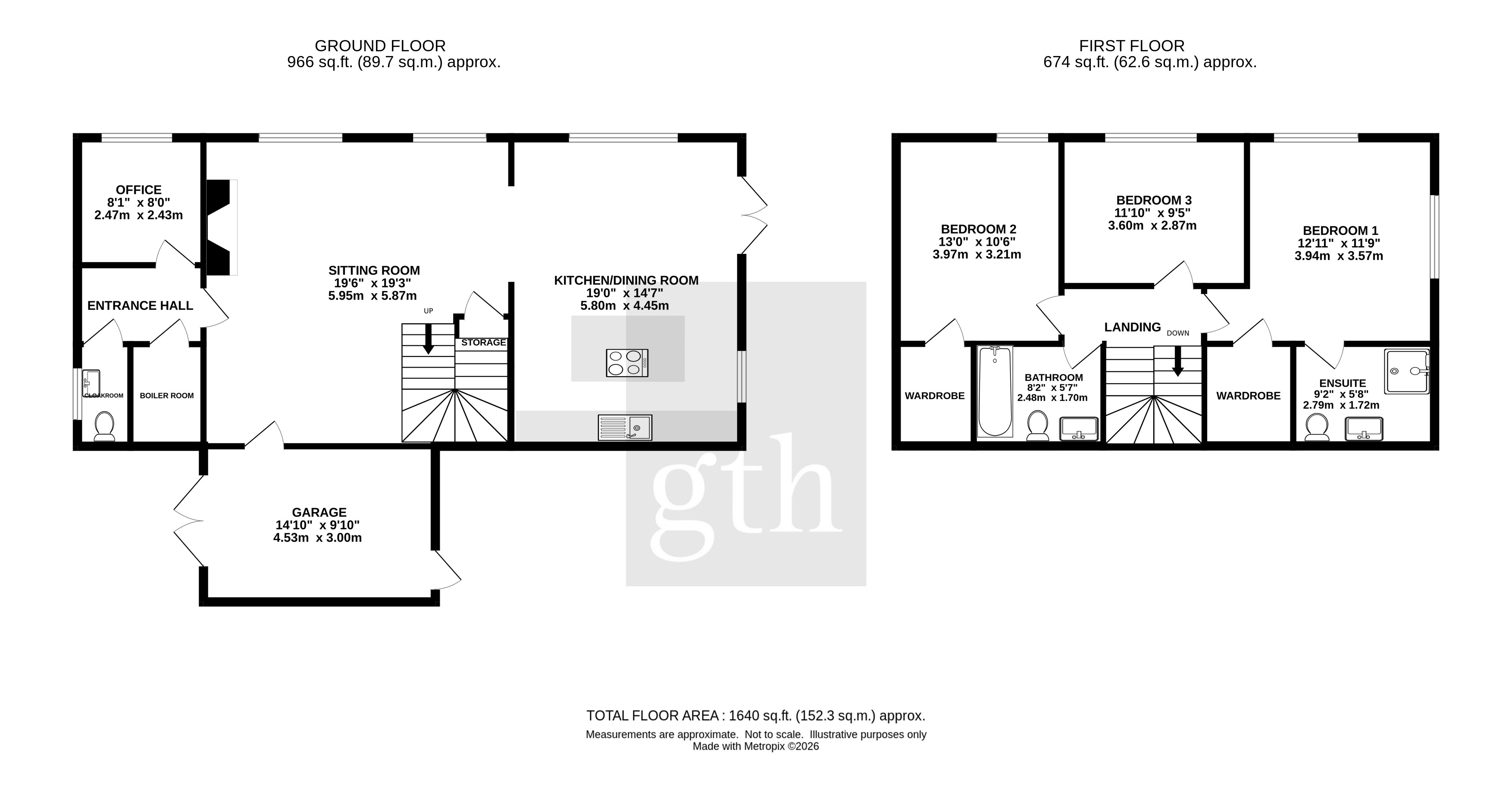 Rosewood,, Silver Street, Cullompton floorplan