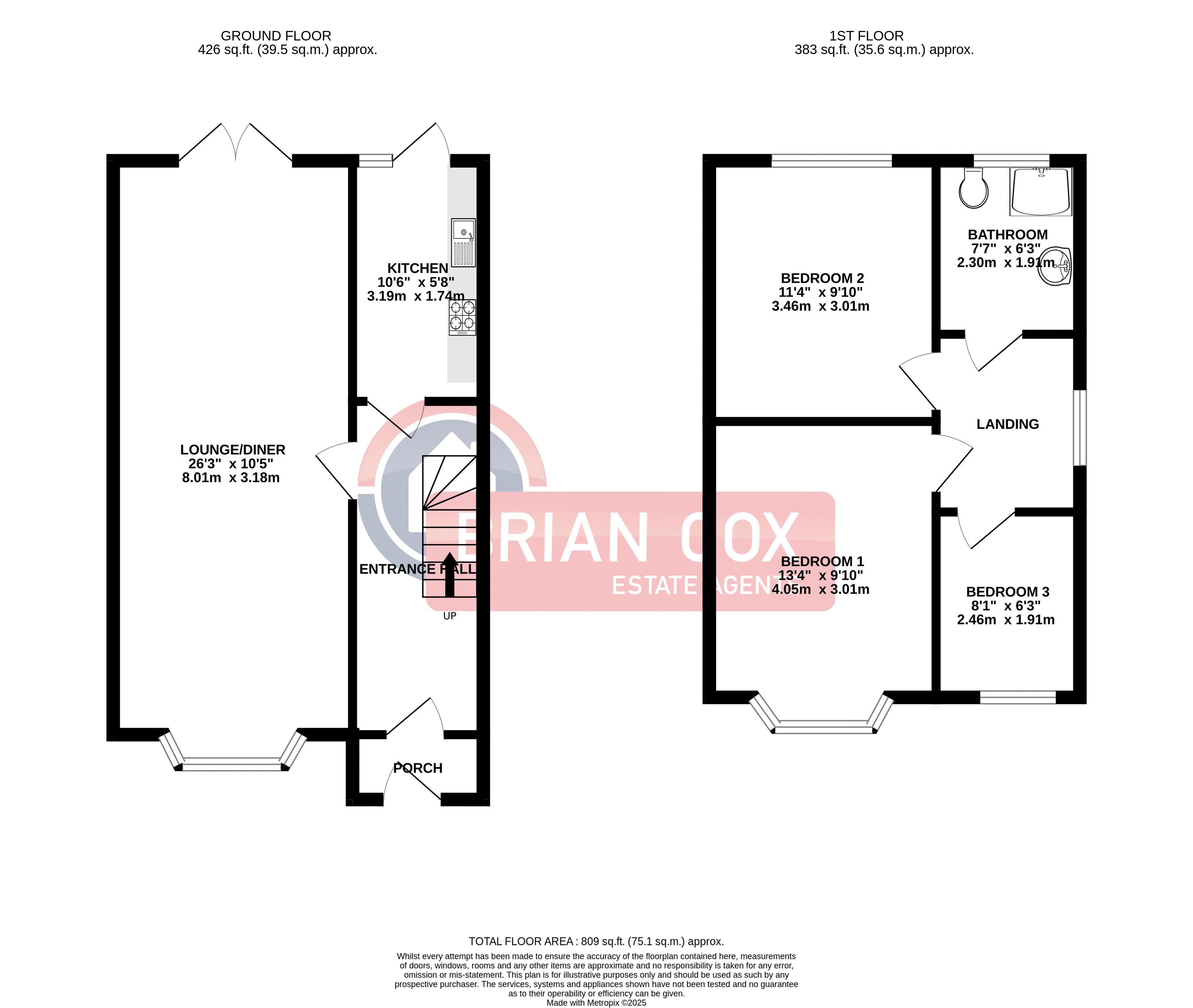 22, Thistledene Avenue, Harrow floorplan