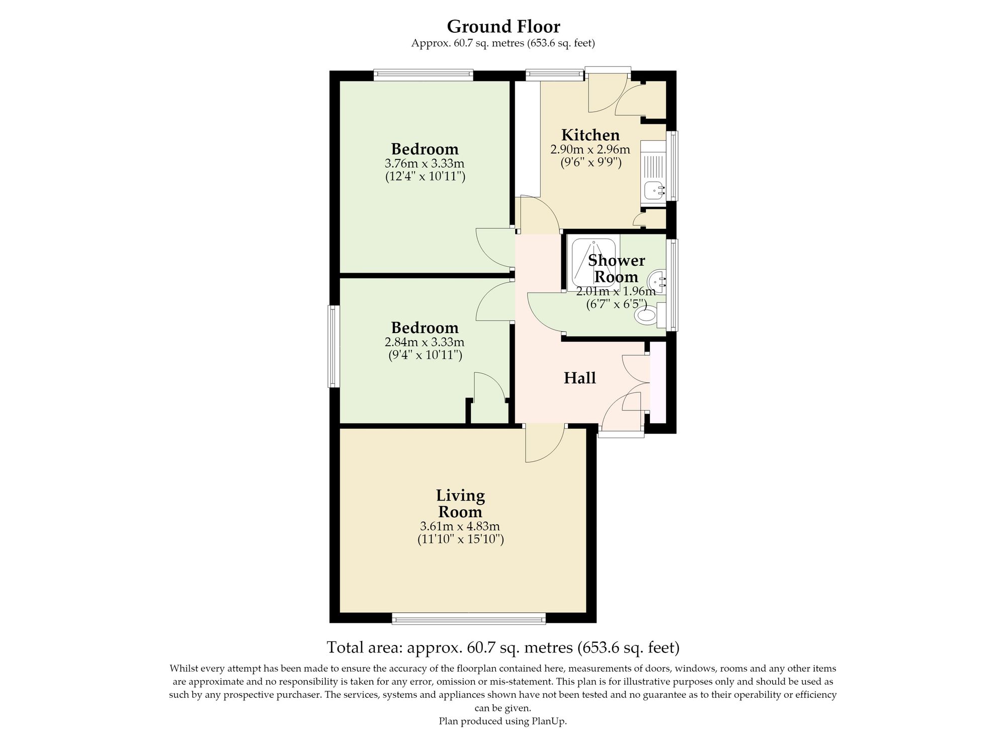 25 Orford Drive, Lowestoft floorplan
