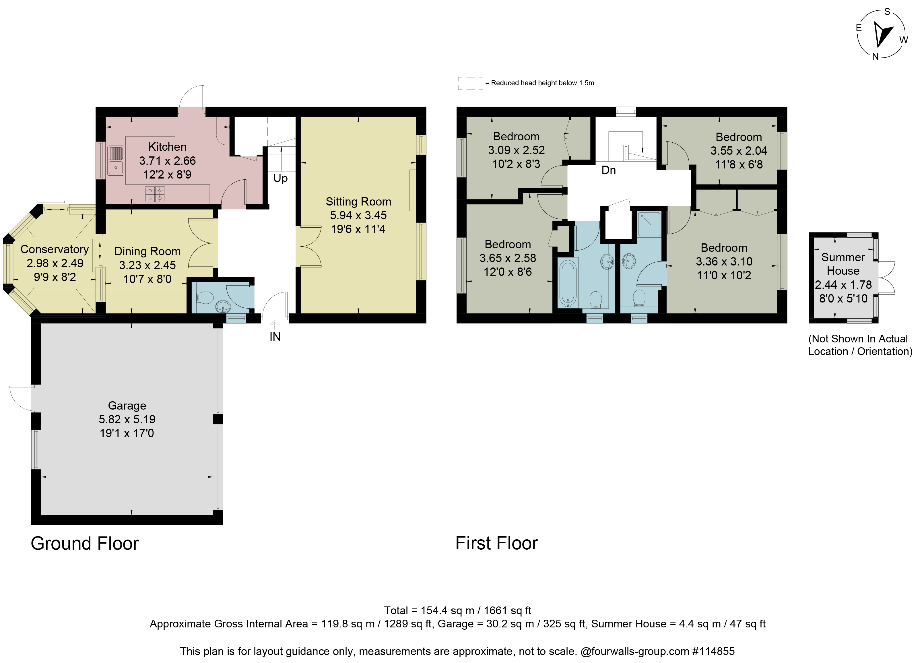Foxholes, Horsham floorplan