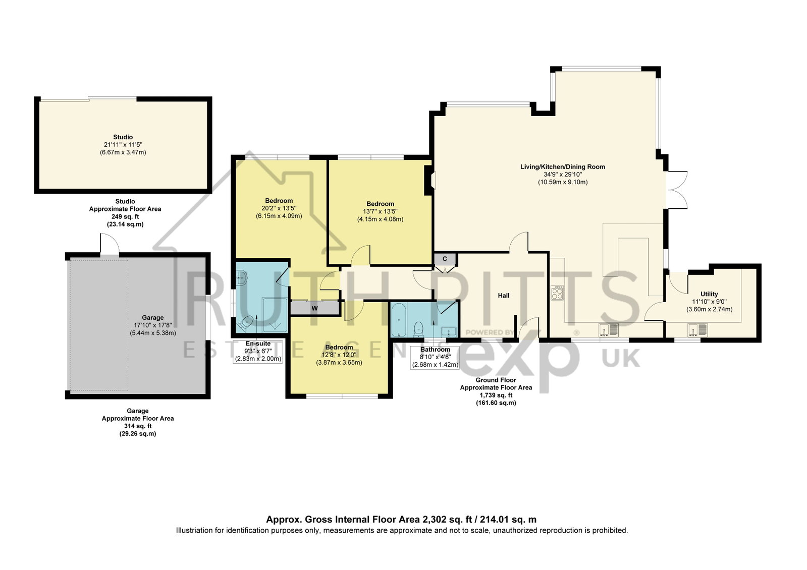 Park Croft, Pontefract Road, Pontefract floorplan