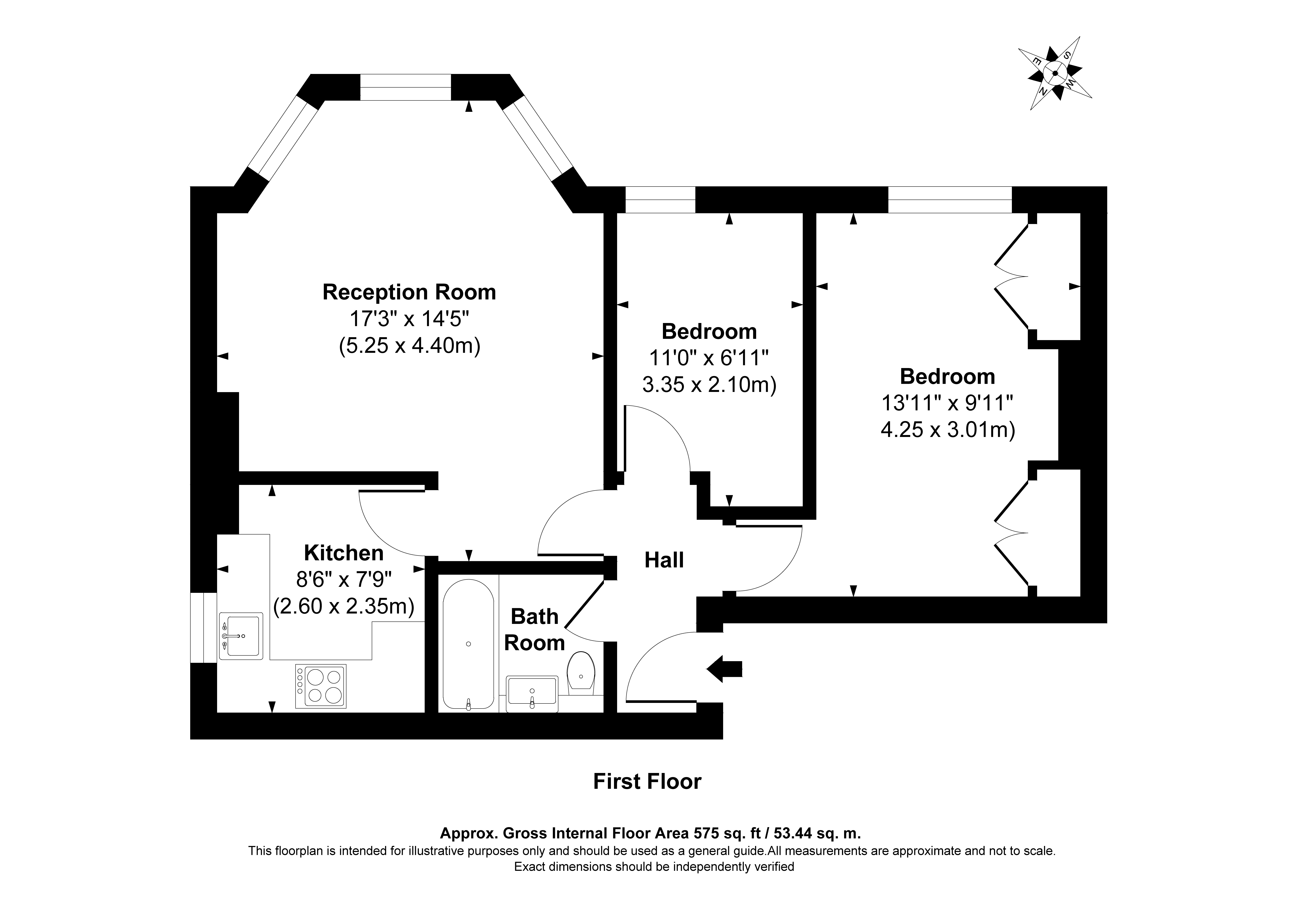 Mount Nod Road, London floorplan